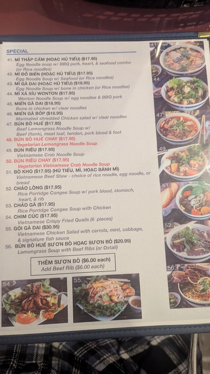 Pho Duy Denver Menu - Image 1