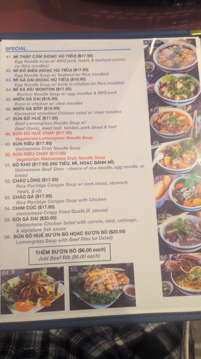 Pho Duy Denver Menu - Image 2